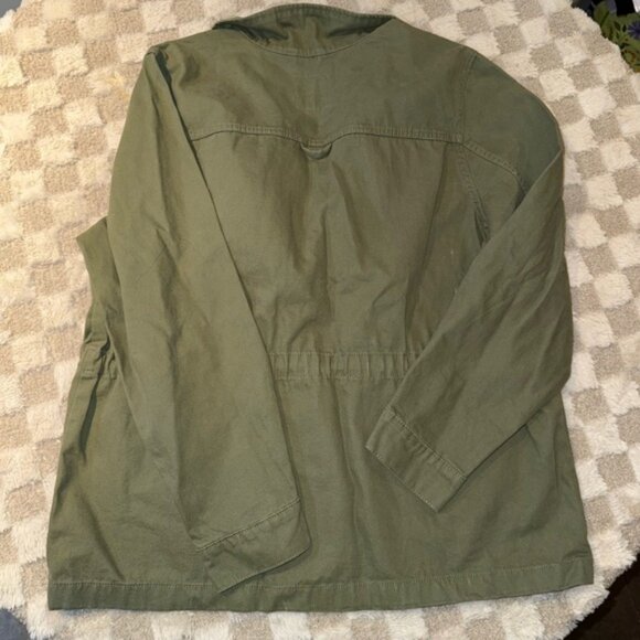 Vintage America Olive Green Utility Jacket NWT - Picture 2 of 4